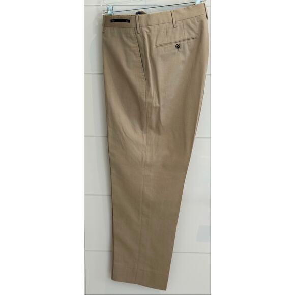 Pt01 Other - PT01 Men's Easy Fit Cotton/Wool Pants Beige 56 IT/40US